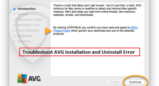 How To Troubleshoot AVG Installation Error and Uninstall Error?