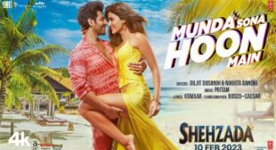 Munda Sona Hoon Main Lyrics – Shehzada