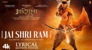 Jai Shri Ram Lyrics – Adipurush