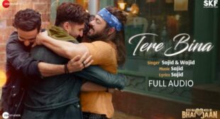 Tere Bina Lyrics from Kisi Ka Bhai Kisi Ki Jaan