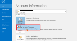 How You Can Change Microsoft Outlook password?