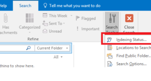How To Fix If MS Outlook Search Not Working?